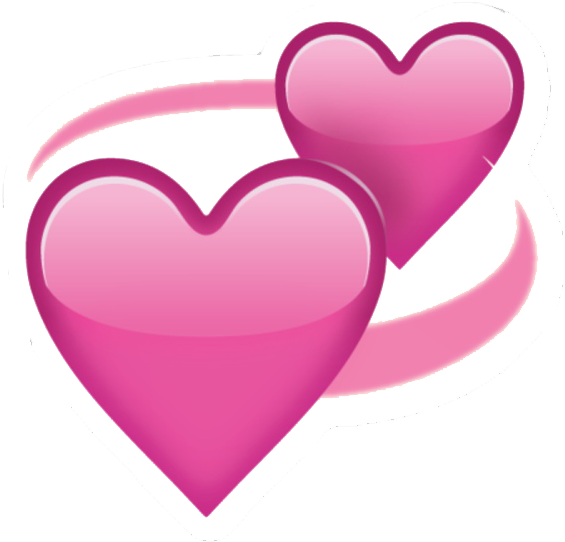 Kosmos84 Дкп - Pink Heart Emoji Sticker (600x572)
