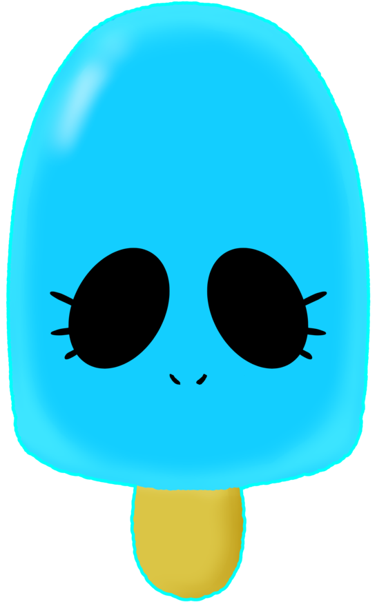 Blue Popsicle By Thebluefox30 - Blue (894x894)