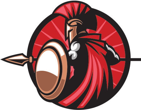 Printed Vinyl Spartan Warrior With Shield And Sword - Vinyl Sticker Decal Spartan Warrior With Shield (600x600)