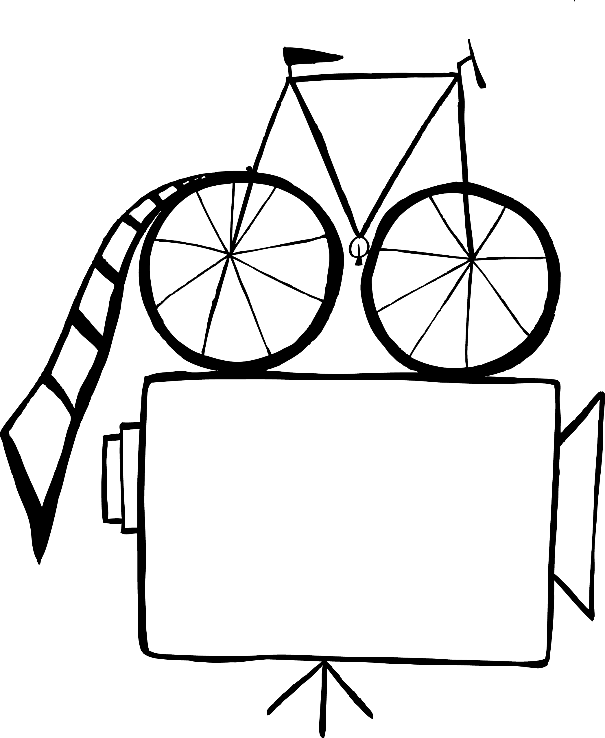 Bike In Theater - Bicycle (2092x2552)