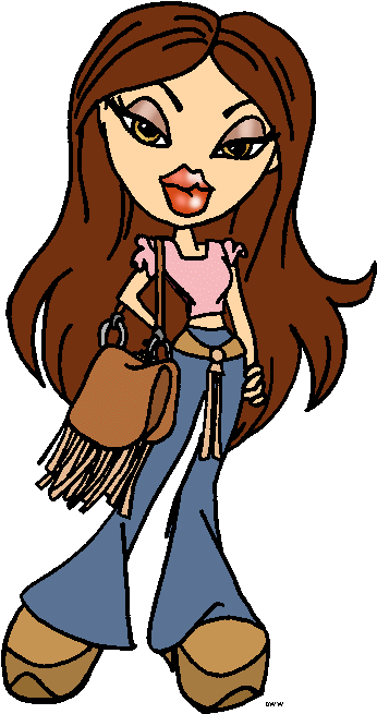 Cloe Cloe Cloe Yasmin Jade Jade Sasha - Bratz Doll Clipart (353x666)