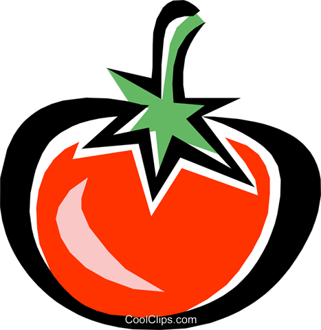 Tomate Livre De Direitos Vetores Clip Art Ilustração - Imagenes Con Movimiento Tomate (467x480)