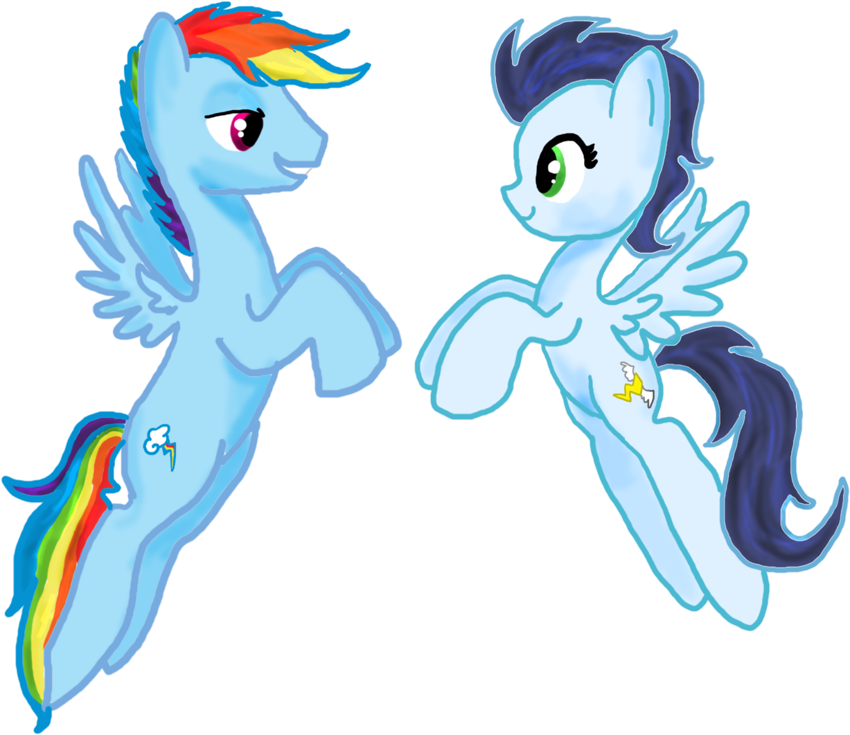 My Little Pony Soarin Baby - Rainbow Dash X Rainbow Blitz Porno (1280x1105)