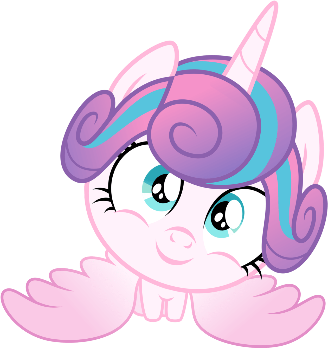 Flurry Heart Vector Head (1600x1372)