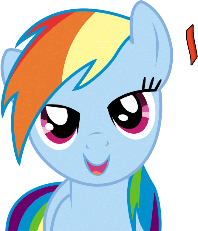 I Love You Gif By Vadgorfury - Rainbow Dash Love Gif (900x770)
