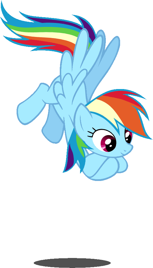 Rainbowdashgif - My Little Pony Rainbow Dash Gif (545x950)