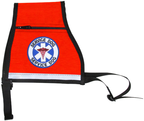 Service Dog Reflective Vest - Service Dog (500x405)