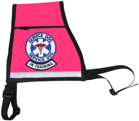 Service Dog, In Training Reflective Vest - Working Dog (500x435)