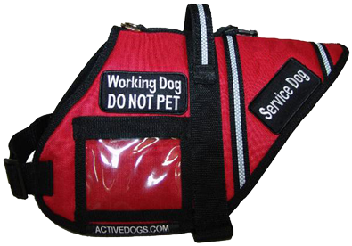 I Need This For Diesel And Nova- But Without The Service - Fake Service Dog Vests (400x306)