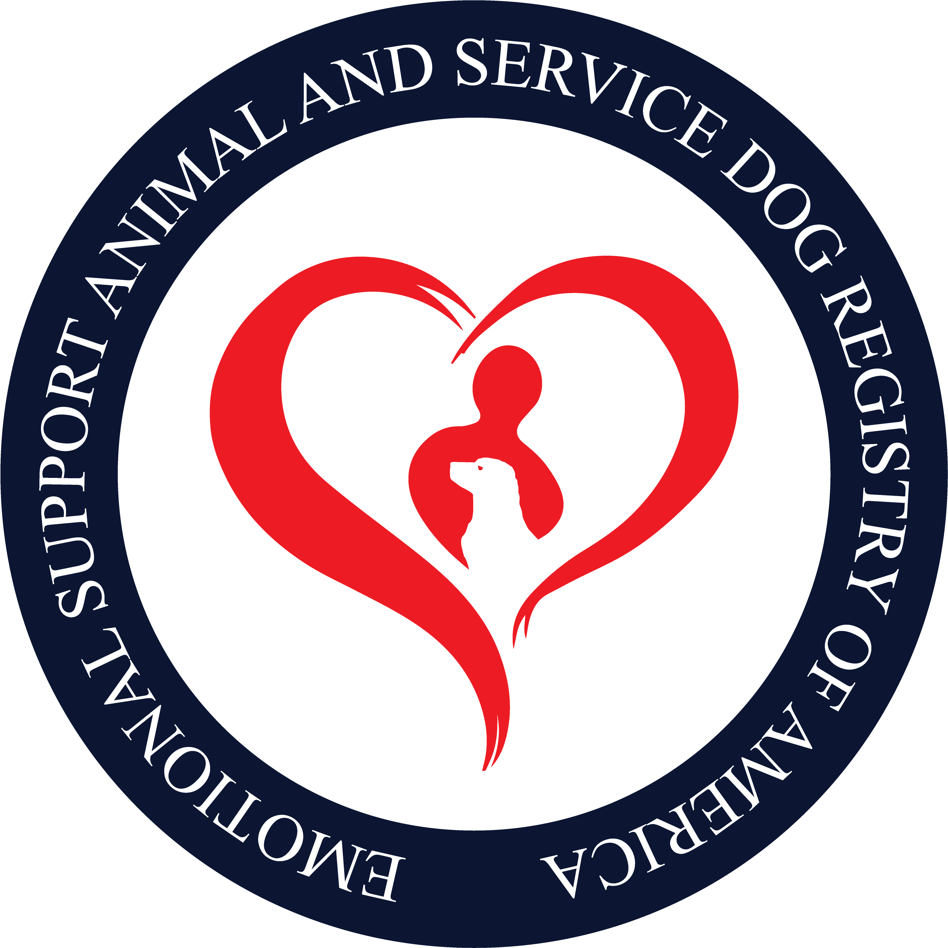 The Service Dog And Emotional Support Animal Registry - Esa Registration Of America (3575x3599)