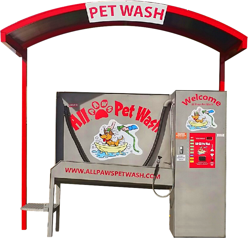 All Paws Pet Wash Line Of Products - Banner (880x876)