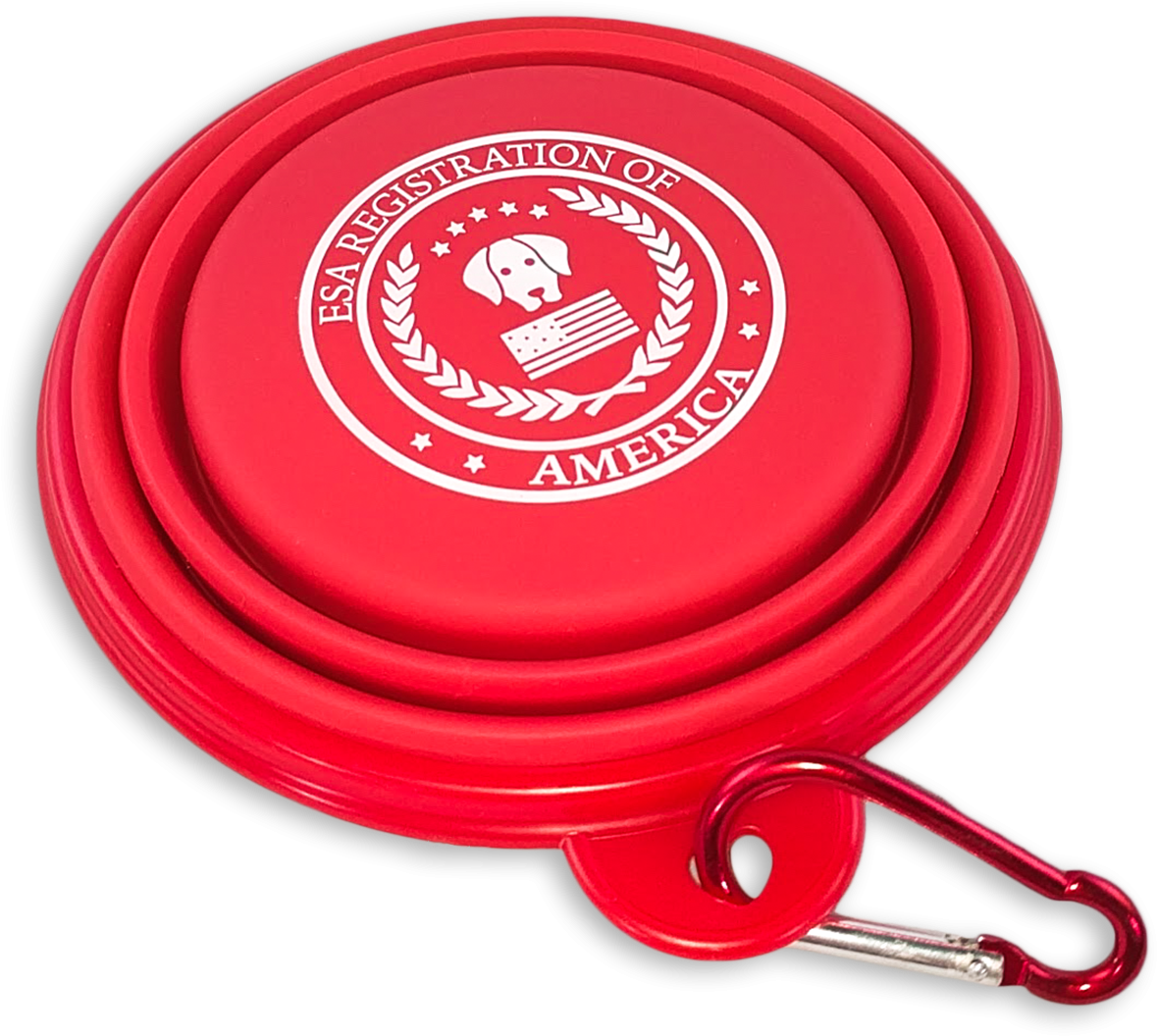 Service Dog Collapsible Travel Bowl - Circle (1500x1500)