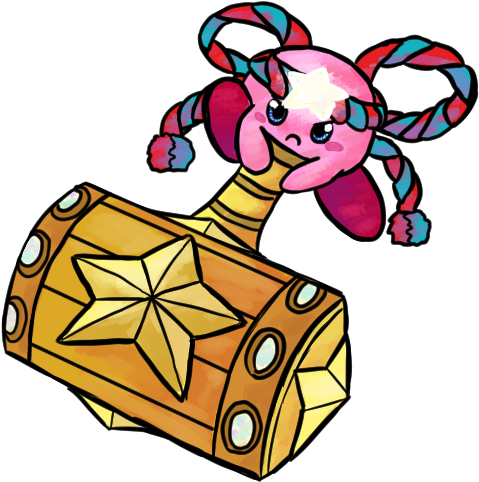Grand Hammer Kirby By Spaceypaints - Comics (492x498)