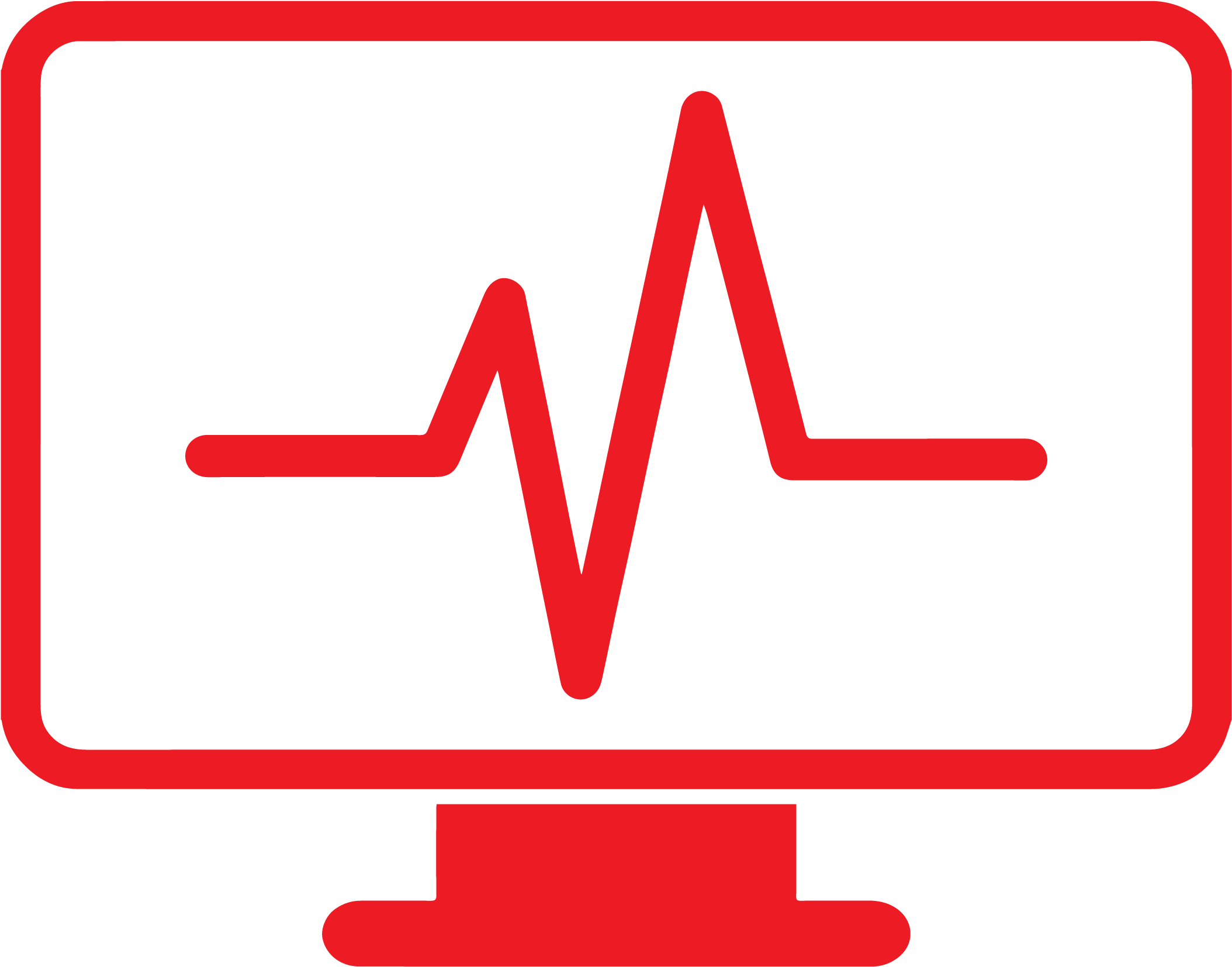 You Enjoy The Service - Monitoring Icon Red (2600x1675)