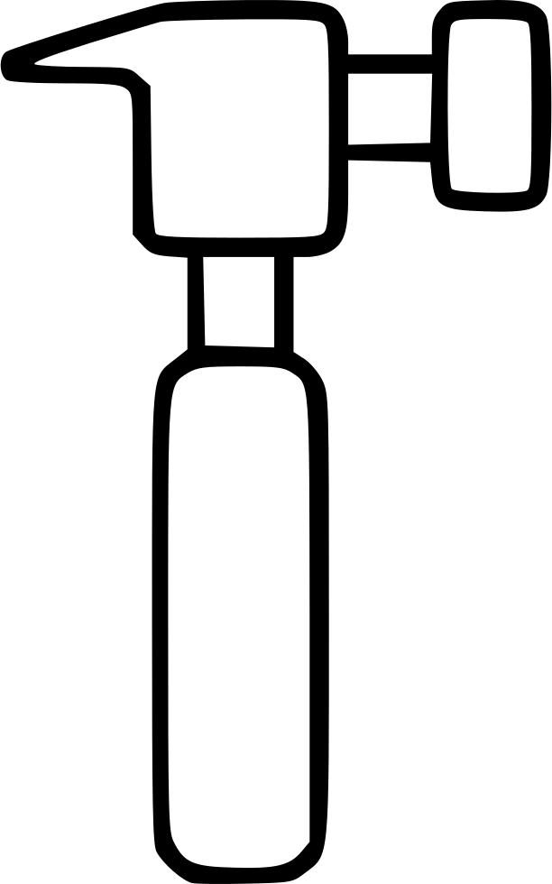 Hammer Strike Hit Nail Carpentry Build Comments - Icon (612x980)