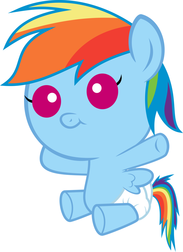 Sir Teutonic Knight, Baby, Baby Dash, Baby Pony, Cute, - Photograph (744x1024)