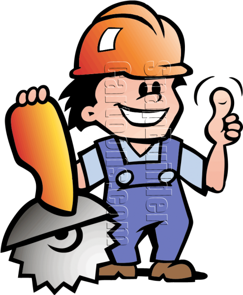 Obrero Feliz Animado (600x600)