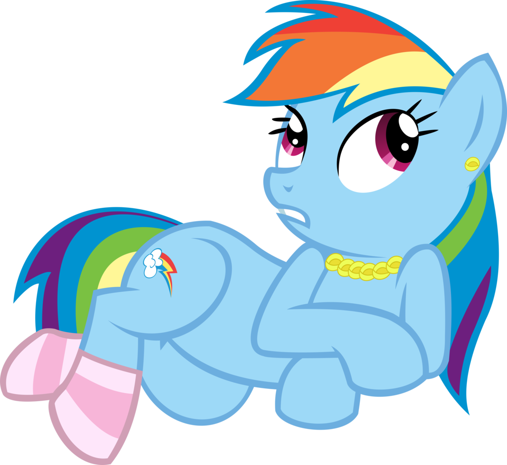 Rainbow Dash Vector - Mlp Rainbow Dash Sexy (1024x940)