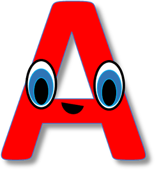 Free Alphabets Clipart - Alphabet A Clipart (481x600)