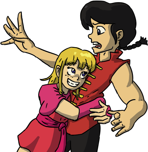 Stop Ranma-kun By Beedok - Ranma ½ (1000x600)