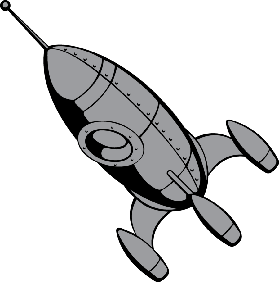 Explore Rockets, Fire Crackers And More - Vintage Rocket (900x908)