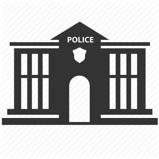 Police Station Svg Png Icon Free Download - Police Station Icon Png (512x512)