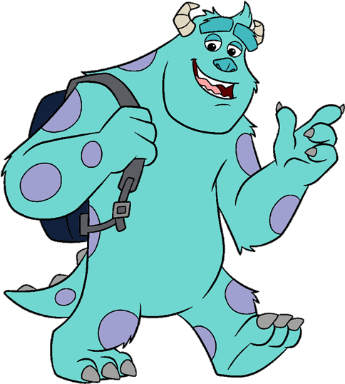 Monster Inc Clipart - Monsters University (500x546)