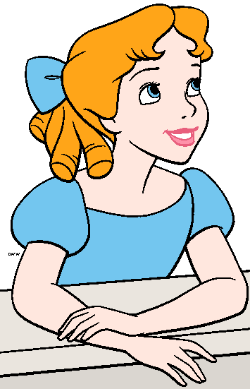 Peter Pan Clip Art - Peter Pan Colouring Pages (355x551)