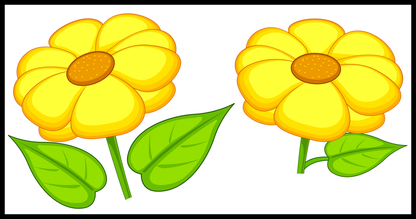 Awesome Png Flower Clipart And Clip Art Pict Of Sunflower - Clip Art (1330x700)
