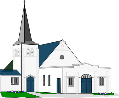 Church Png Images - Church Building Clip Art (400x329)