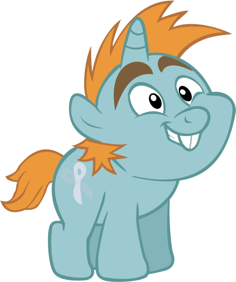 Snips Is Happy Vector By Kyute-kitsune - Snips My Little Pony (900x965)