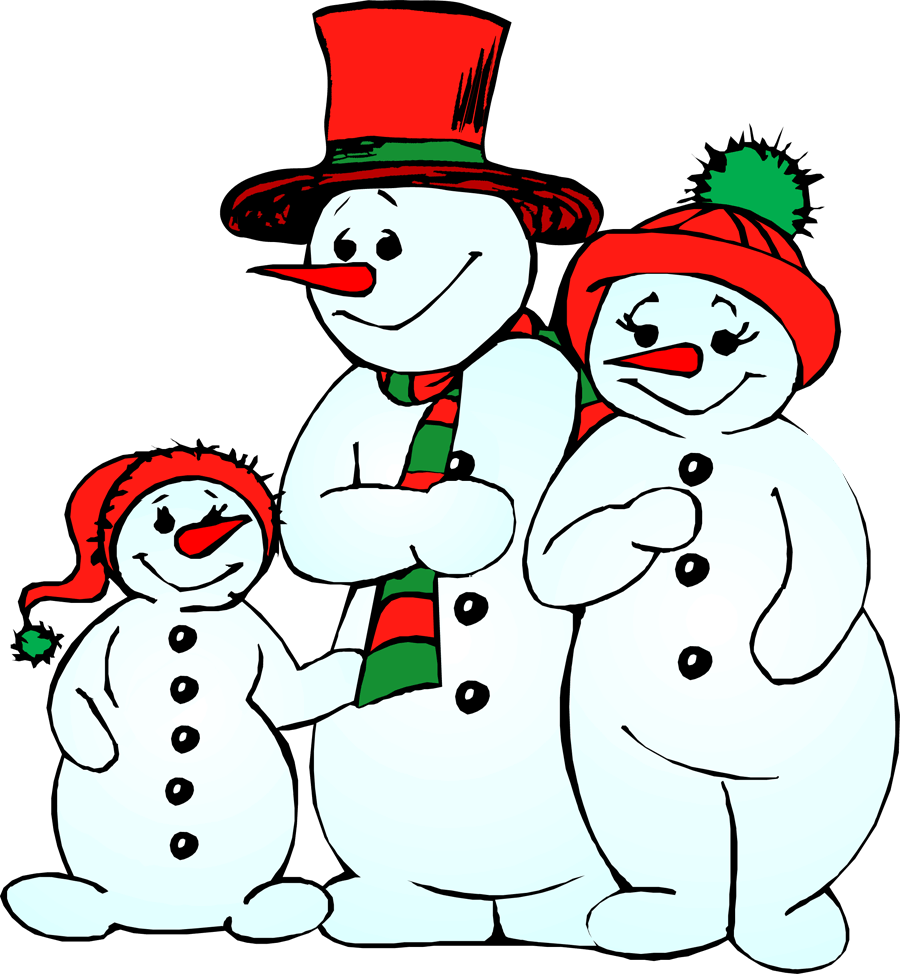 Clip Art Christmas Party - Family Christmas Clip Art (900x974)