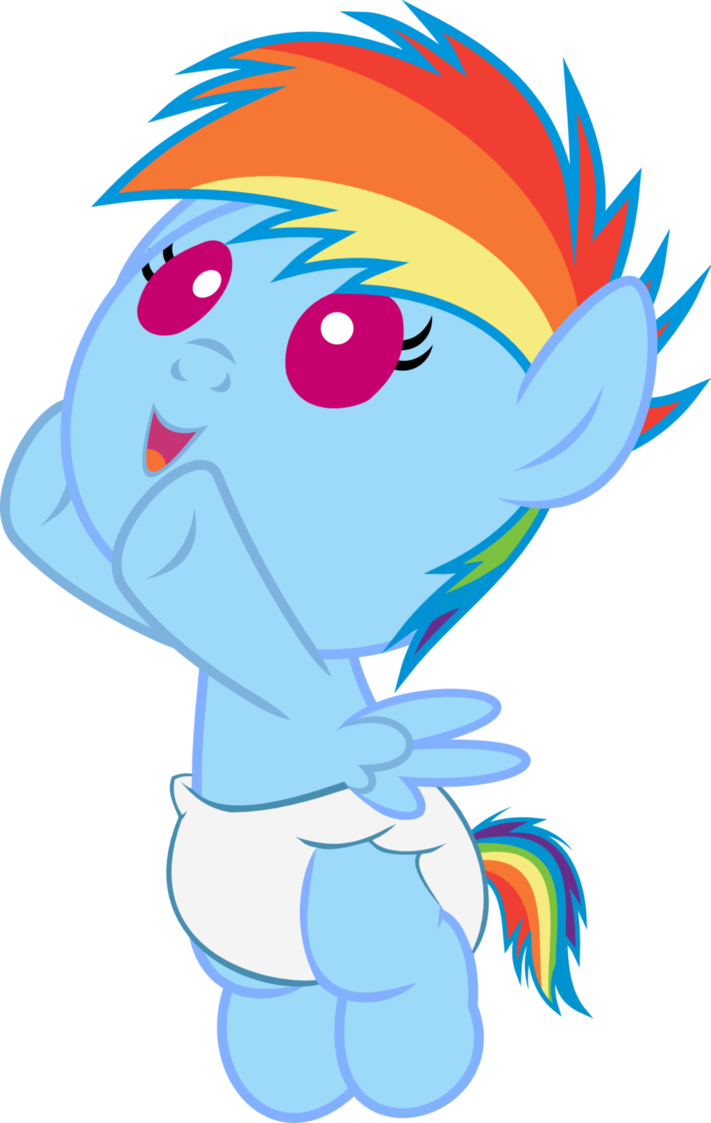 Cute Dashie Foal46 By Megarainbowdash2000 - Dashiegames (711x1123)