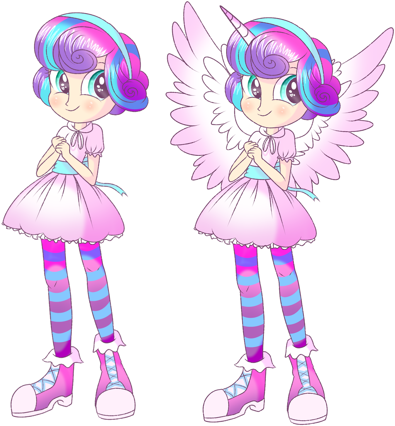 Eg Flurry Heart By Mlpchannelire02 On Deviantart - My Little Pony: Equestria Girls (1454x1501)