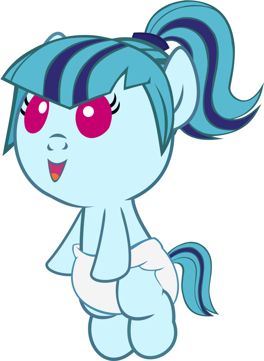 Cute Sonata Foal By Megarainbowdash2000 Cute Sonata - Sonata (1024x1397)