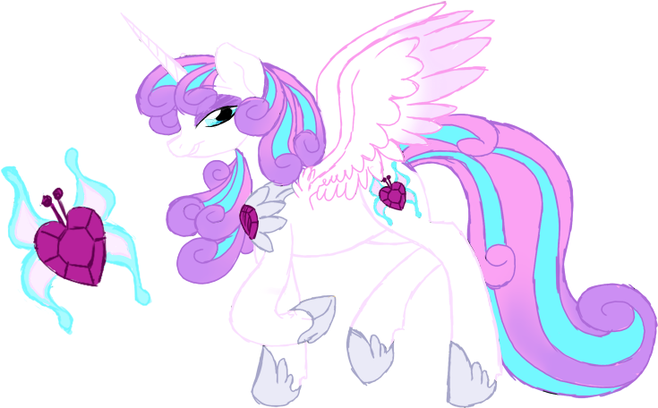 Grown - My Little Pony Flurry Heart Grown Up (775x479)