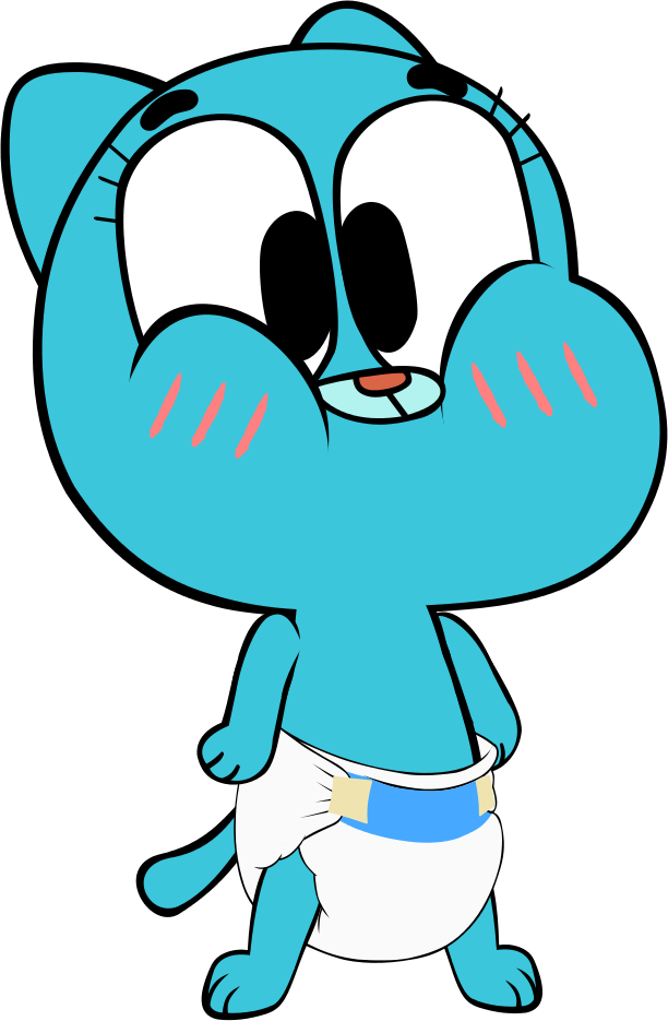 Baby Nicole By Megarainbowdash2000 - The Amazing World Of Gumball (612x935)