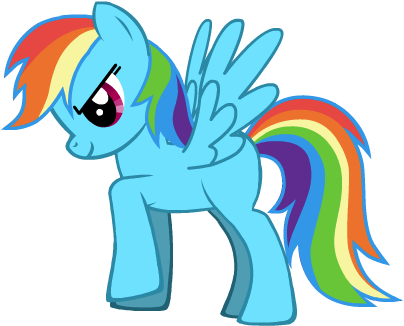 Rainbow Dash Wiki Pic - Rainbow Dash Template (426x355)