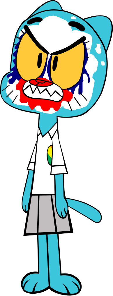 Nicole Limit By Megarainbowdash2000 - Amazing World Of Gumball The Limit (388x1012)