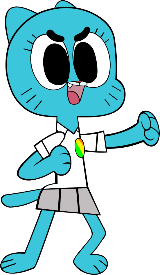 Nicole Season 1 Punch 1 By Megarainbowdash2000 - One-inch Punch (551x946)