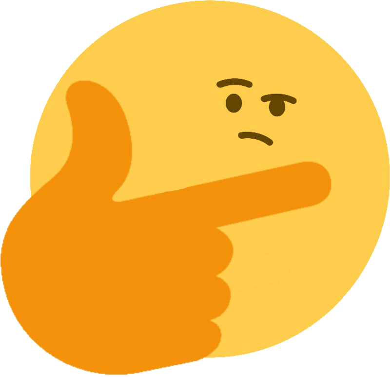 Think Big Discord Emoji - Thinking Emoji Small Face (800x774)