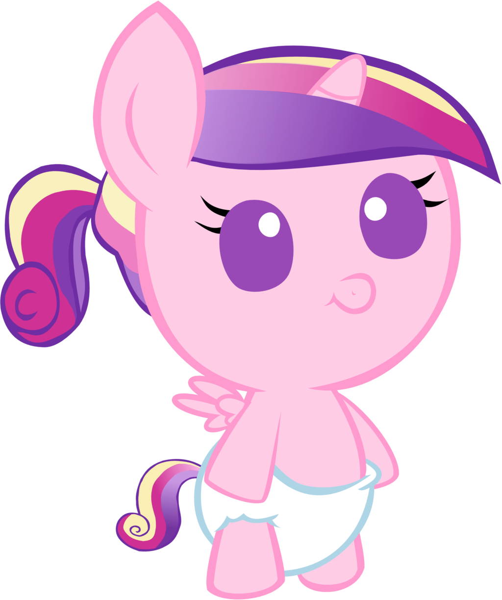 Cute Cadence Foal 2 By Megarainbowdash2000 Cute Cadence - Foal Cadence (1024x1224)