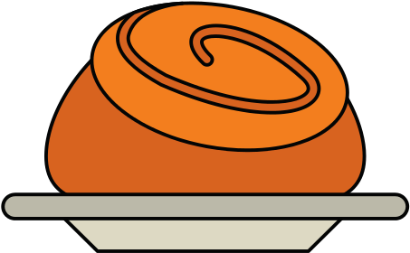 Cinnamon Roll Clipart Png - Stock Illustration (550x550)