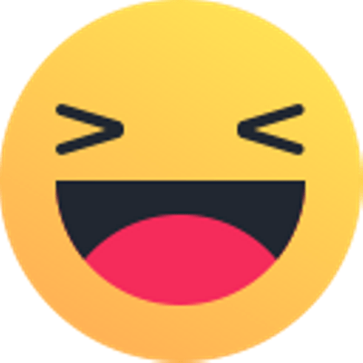 Laughing Reaction Emoji Transparent Png - Laughing Emoji Png (400x400)