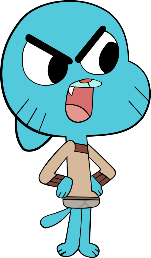 Gumball Thats Not The Pizza Cutter By Megarainbowdash2000 - Amazing World Of Gumball Gumball (508x865)