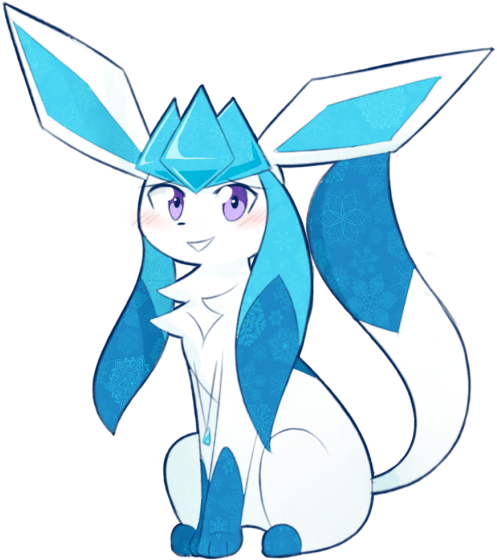 Glaceon Pokémon Eevee Clip Art - Ask Glaceon (500x568)