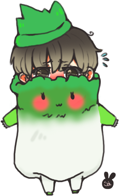 Jimin 21st Century Girl Chibi By Xholyknightagrias - Jimin Bts 21st Century Girls Halloween (525x683)