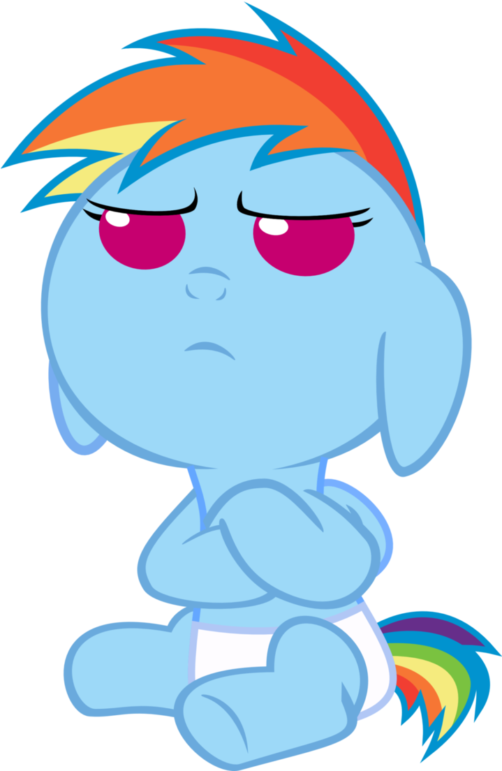 Cute Dashie Foal39 By Megarainbowdash2000 On Deviantart - Pony (718x1112)