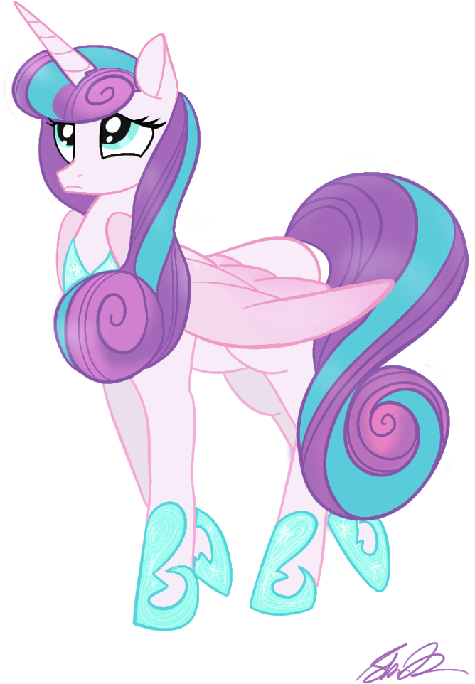 Mlp Skyla Flurry Heart - Flurry Heart Adult (768x1024)