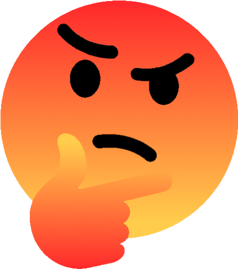 Thinking Emoji - Thinking Emoji (600x676)